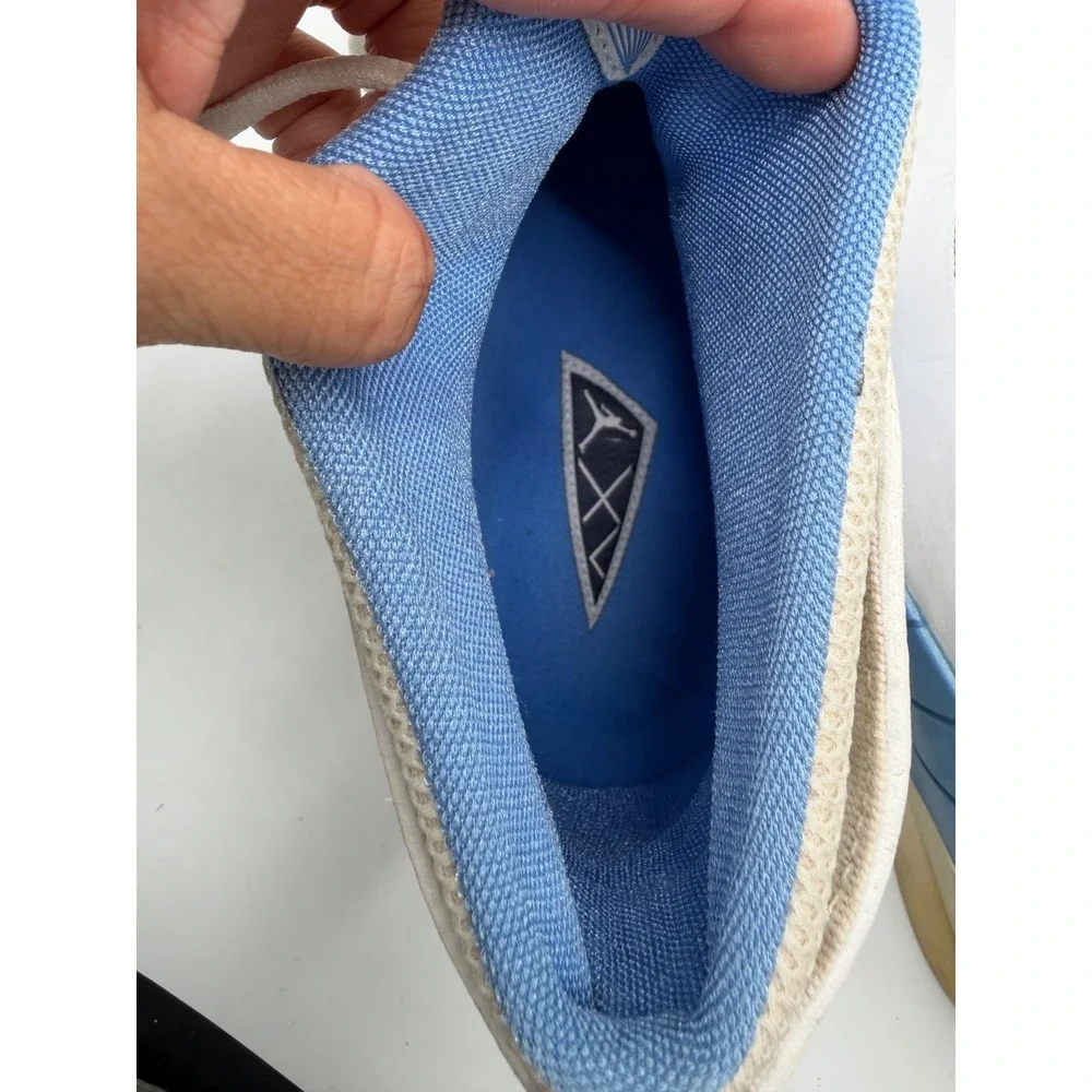 Nike Air Jordan 15 XV OG Columbia 1999 White Blue Size 12.5 Sneakers 136029-141